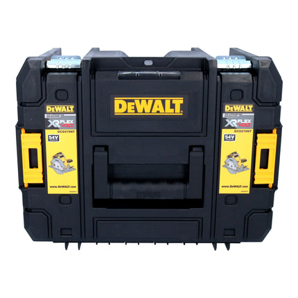 DeWalt DCS 579 T2T Scie circulaire à main sans fil 54 V FlexVolt 190 mm Brushless + 2x batterie 6,0 Ah + chargeur + TSTAK