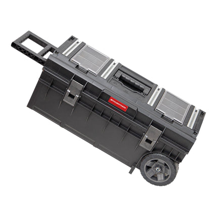 Toolbrothers RHINO XXL Trolley ECO Longer Work+ 50 l IP66 caisse à outils avec roues sur axe métallique et double poignée télescopique
