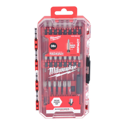 Milwaukee Shockwave Impact Duty Bit Set 38 pcs ( 4932492009 ) PH / PZ / TX