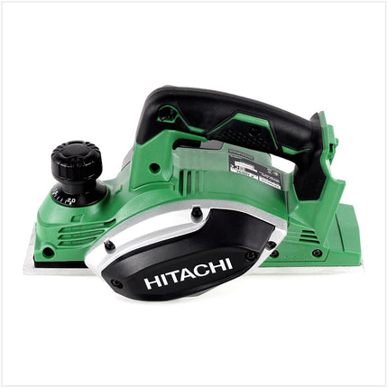 Hitachi P 18 DSL Li-Ion 18 V Akku Hobel 82 mm + Hitachi Sytem Case HSC Typ 3 + 2x Hitachi BSL 1860 18 V 6,0 Ah + 1x Hitachi UC 18YSL3 Akku Ladegerät 14,4 - 18 V - Toolbrothers