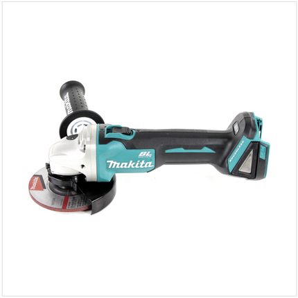 Makita DGA 504 M1J 18 V Meuleuse sans fil Ø 125 mm brushless + Coffret de transport MAKPAC + 1x Batterie BL 1840 4,0 Ah - sans Chargeur